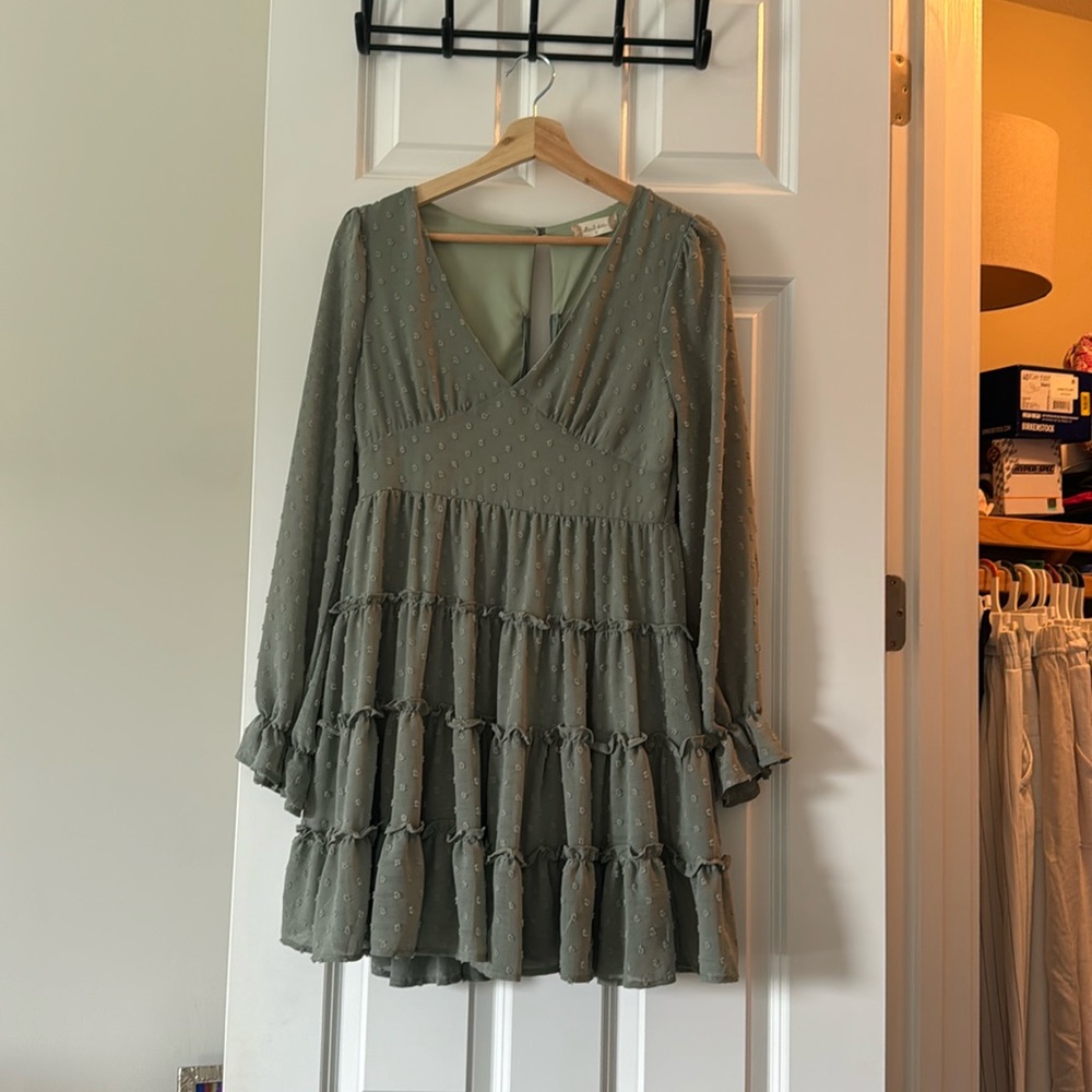 Green dress